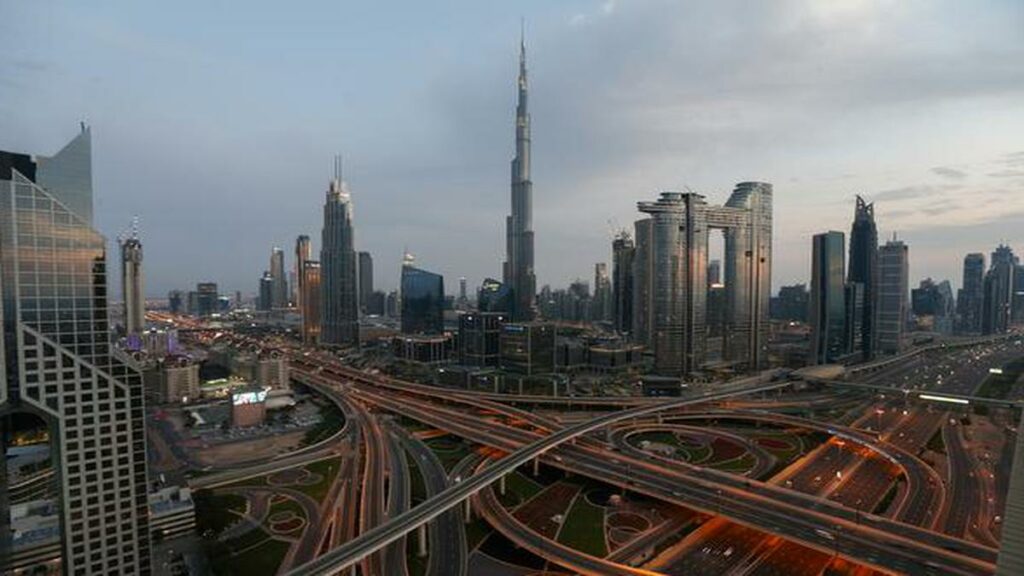 landscape image of Dubai's cityscape